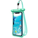FONKEN Capa à Prova D'Água com Visão Completa para Celular – Bolsa Transparente e Selada para Uso Subaquático, Neve e Chuva, Ideal para Natação e Proteção de Celulares Grandes
