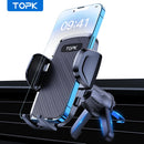 Suporte Universal para Carro TOPK, Suporte para Celular com Clip de Ventilação do Carro, Suporte de Telefone Automático, Suporte para Todos os Celulares   2/2