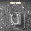 Ganchos de Parede Adesivos de Duplo Lado, Suporte Transparente de Sucção Forte, Ganchos para Cozinha e Banheiro, Suportes para Tomadas e Armazenamento.