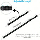 Cinto de segurança avançado para cães em carro, feito de nylon, com fivela ajustável e corda de tração, adequado para qualquer animal de estimação.