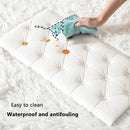 Tapete de parede autoadesivo 3D de espuma macia anticolisão Tatami, para quarto infantil e sala de estar.