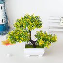 Plantas Artificiais Decorativas em Vaso, Bonsai, Pequena Árvore em Vaso, Planta Falsa em Vaso para Jardim Zen, Ornamentos para Mesa, Decoração de Casa e Ambientes