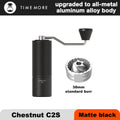 Moedor de café manual TIMEMORE Chestnut C2S - Novo modelo atualizado com corpo metálico integrado - Moedor portátil ideal para viagens e camping.