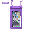 FONKEN Capa à Prova D'Água com Visão Completa para Celular – Bolsa Transparente e Selada para Uso Subaquático, Neve e Chuva, Ideal para Natação e Proteção de Celulares Grandes