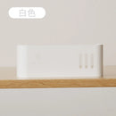 Suporte de parede para roteador Wi-Fi sem fio, caixa de armazenamento em plástico ABS, organizador de cabos e tomadas para sala de estar.