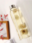 Garrafa de água transparente de plástico, 300/400/500ml, copo portátil para beber água, ideal para esportes, chá e café, garrafa de água infantil para escola.