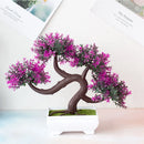 Plantas Artificiais Decorativas em Vaso, Bonsai, Pequena Árvore em Vaso, Planta Falsa em Vaso para Jardim Zen, Ornamentos para Mesa, Decoração de Casa e Ambientes