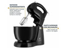 Batedeira Britannia preta de 500 W, 4 velocidades, 4,3 L, cor pérola 550 - 110 V