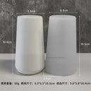 Molde de silicone para vaso redondo listrado, molde para fundição de gesso, resina epóxi, pote de vela, molde cilíndrico para decoração de casa, caixa de armazenamento DIY, artesanato.