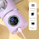 Novo liquidificador portátil para sucos, shakes e smoothies, 700ml, resistente, com lâminas de aço, 2 em 1, para preparar smoothies.