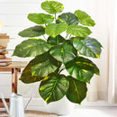 Planta artificial Monstera deliciosa (Pothos, Alocasia) de 103 cm com folhas, ideal para decoração festiva de casa e escritório.