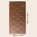 Tapete de parede autoadesivo 3D de espuma macia anticolisão Tatami, para quarto infantil e sala de estar.