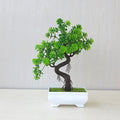 Plantas Artificiais Decorativas em Vaso, Bonsai, Pequena Árvore em Vaso, Planta Falsa em Vaso para Jardim Zen, Ornamentos para Mesa, Decoração de Casa e Ambientes