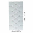 Tapete de parede autoadesivo 3D de espuma macia anticolisão Tatami, para quarto infantil e sala de estar.