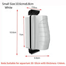 Nova escova magnética flutuante para aquário, ideal para limpar vidros e remover algas. Raspador e escova de limpeza para aquários.