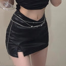 Cinto de cintura sexy com várias camadas de correntes, acessório feminino para praia, biquíni e festivais no verão. Joias para o corpo.