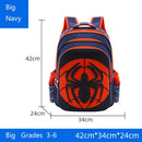 Mochila e estojo de aranha para escola infantil, ideal para meninos do ensino fundamental. Mochila impermeável com estampa de aranha.