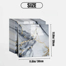 Conjunto de 10 adesivos de azulejo cerâmico 3D impermeáveis, imitação de mármore, autoadesivos para parede e piso, ideais para decoração e reforma residencial.