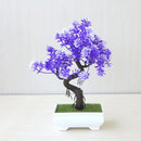 Plantas Artificiais Decorativas em Vaso, Bonsai, Pequena Árvore em Vaso, Planta Falsa em Vaso para Jardim Zen, Ornamentos para Mesa, Decoração de Casa e Ambientes