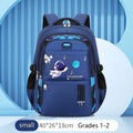 Mochila Infantil Escolar para Meninos com Tema de Astronauta, Impermeável e Ideal para Livros do Ensino Fundamental.