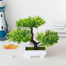 Plantas Artificiais Decorativas em Vaso, Bonsai, Pequena Árvore em Vaso, Planta Falsa em Vaso para Jardim Zen, Ornamentos para Mesa, Decoração de Casa e Ambientes